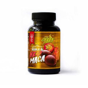 aguaje and red maca capsules