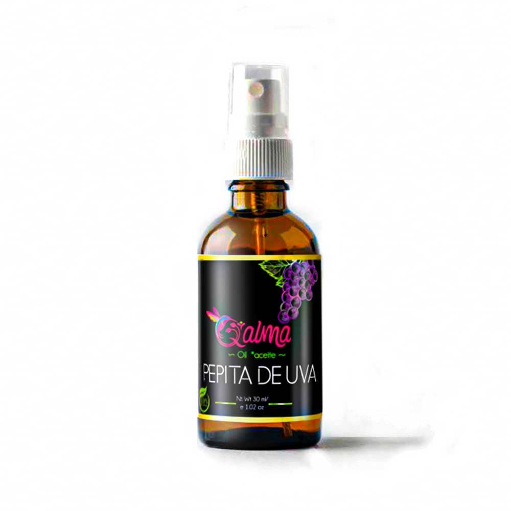 Grape Seed Oil (Vitis vinifera) | Antioxidant & Skin Protection | 30 ml (1.02 fl oz) | Cold-Pressed Peru