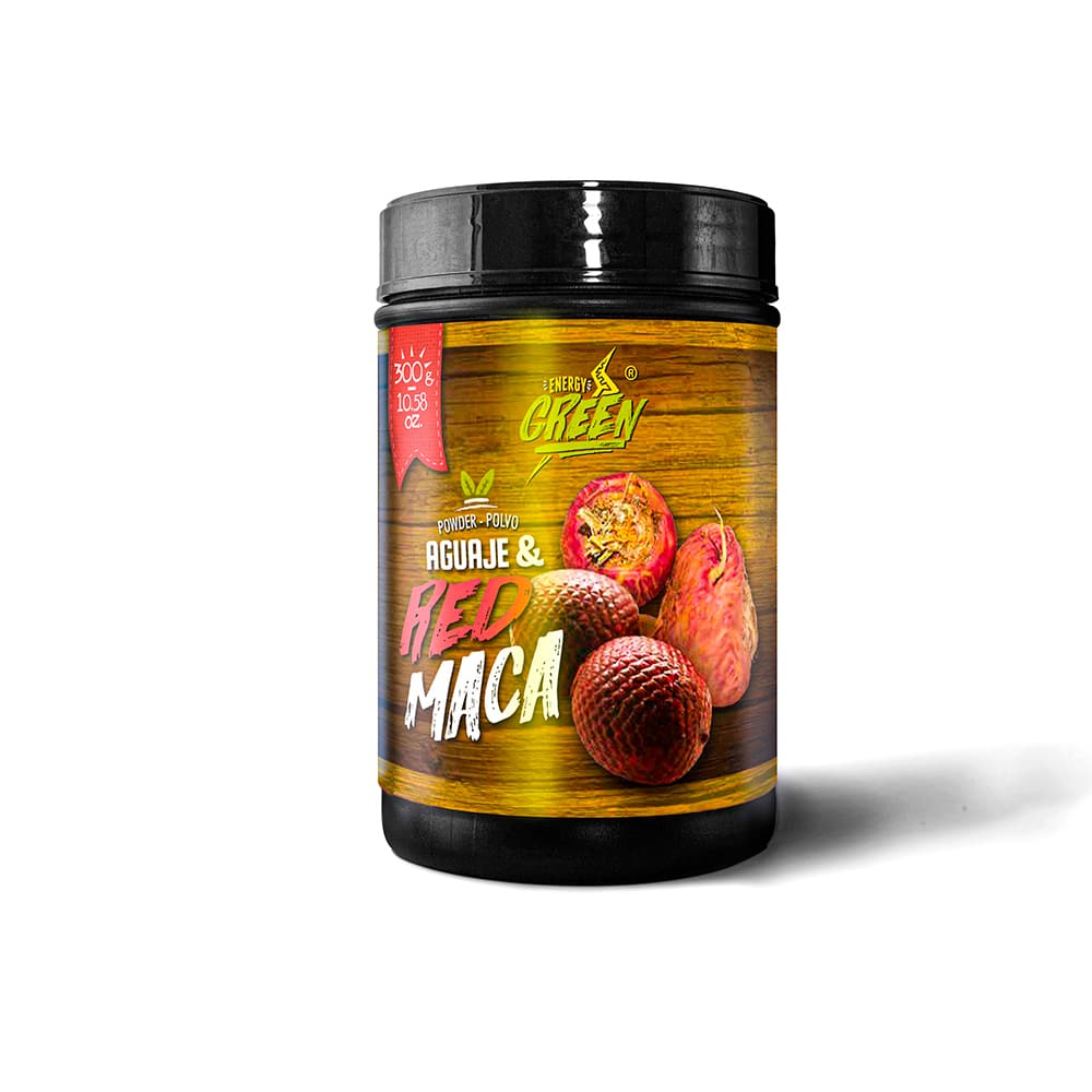 Red Maca + Aguaje Powder Blend | Female Vitality & Hormonal Balance | 300 g (10.6 oz) | Vegan, Non-GMO
