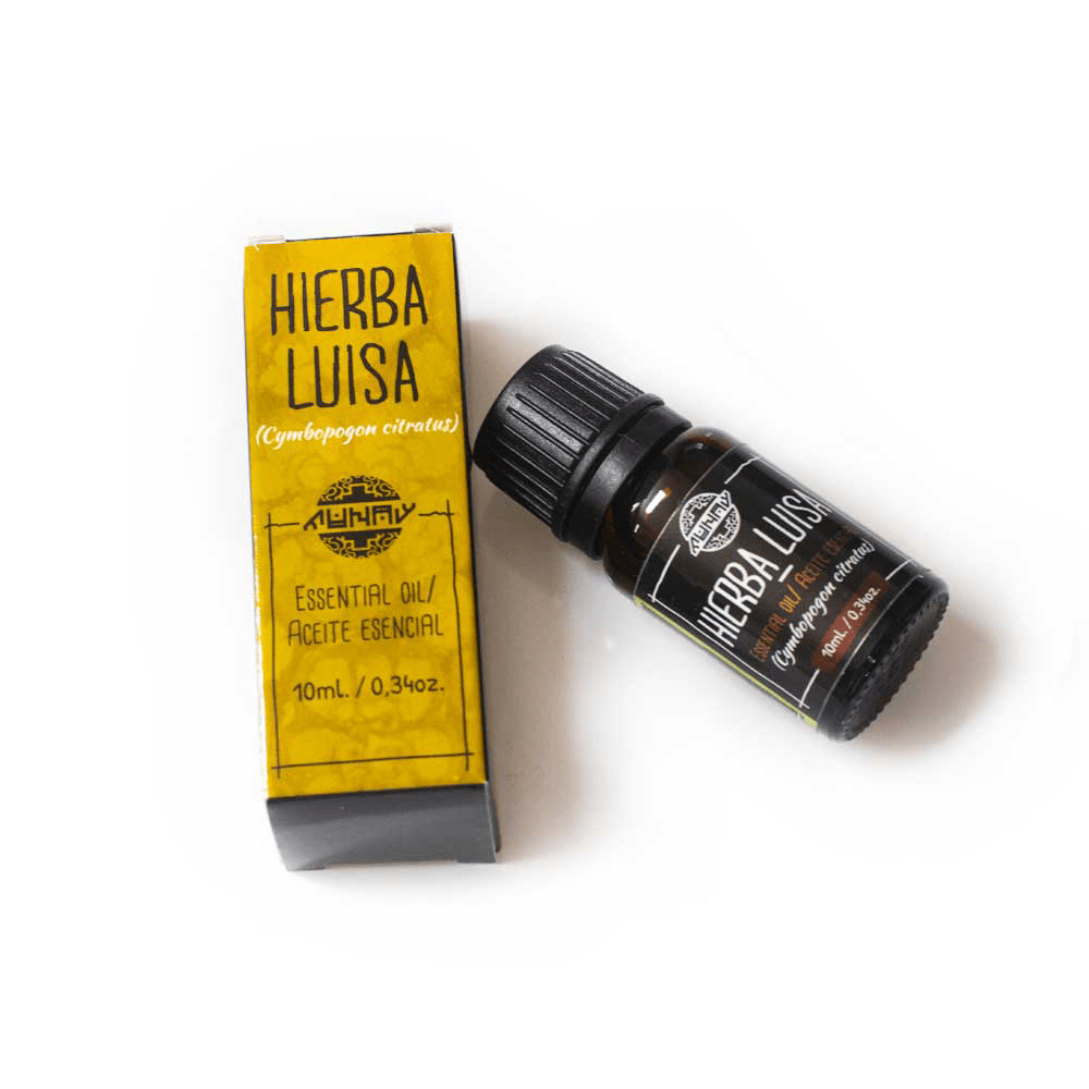 Hierba Luisa (Lemongrass) Essential Oil | Calming & Anti-Anxiety Aromatherapy | 10 ml | Pure Peru