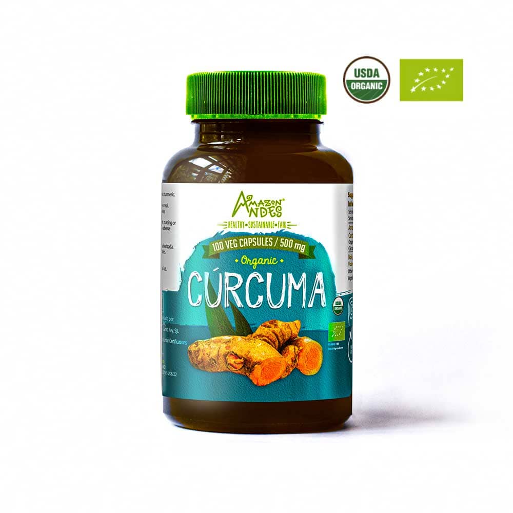 Turmeric Capsules | 100% Curcuma longa | Joint & Antioxidant Support | 100 Vegan Pills (500 mg) | Non-GMO