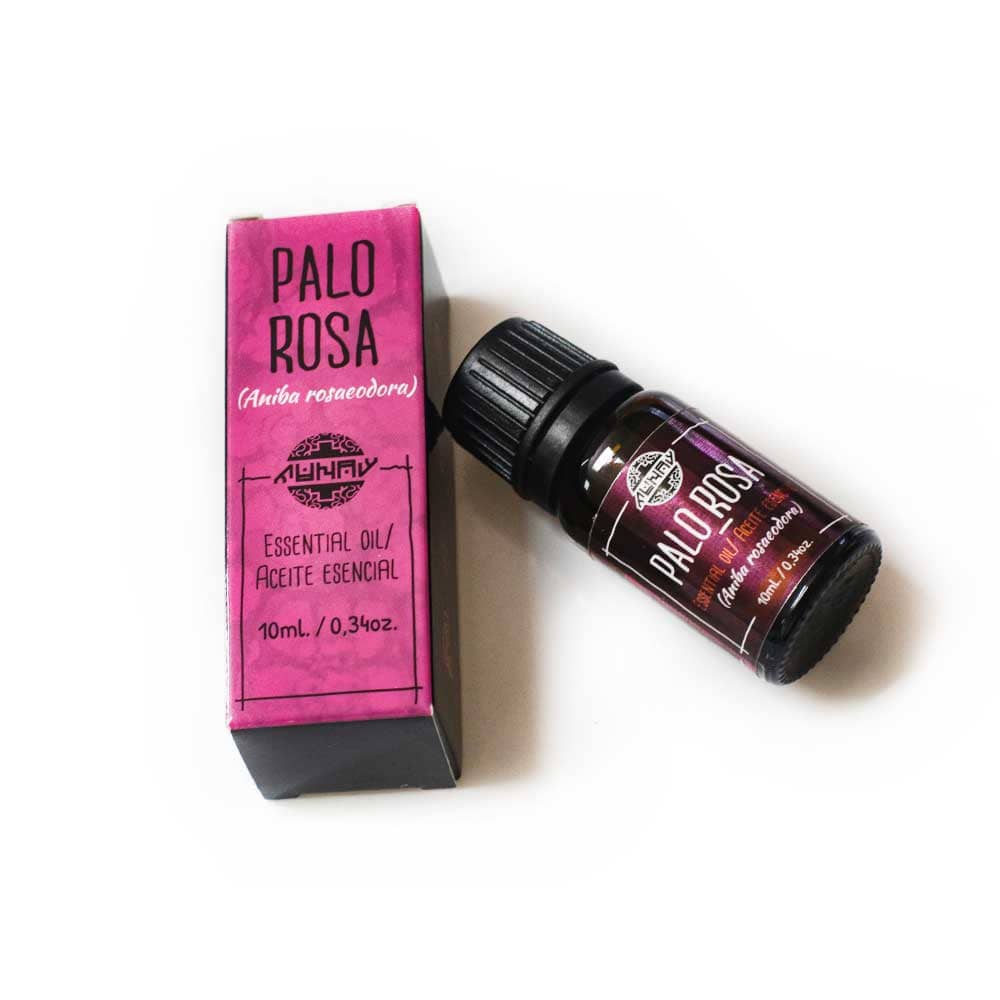 Rosewood Essential Oil (Aniba rosaeodora) | Floral Aromatherapy Sacred Palo Rosa | 10 ml (1/3 fl oz) | Pure Peru