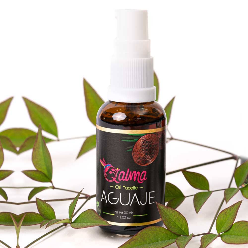 Aguaje (Buriti) Oil Cold-Pressed | Beta-Carotene & Phytoestrogens for Skin | 30 ml (1.02 fl oz) | 100% Pure — image 2