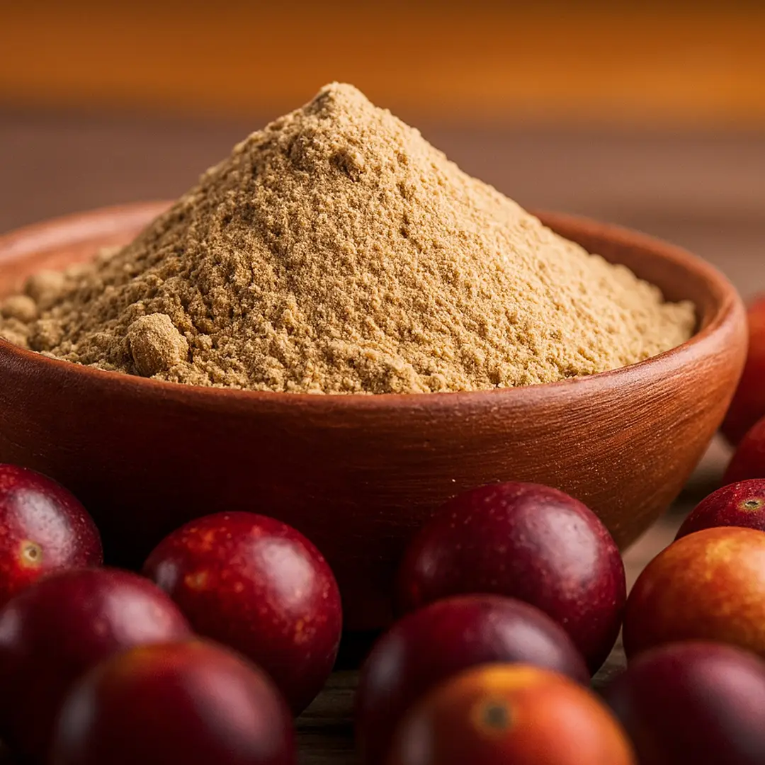 Camu Camu fruit from the Peruvian Amazon (Myrciaria dubia)
