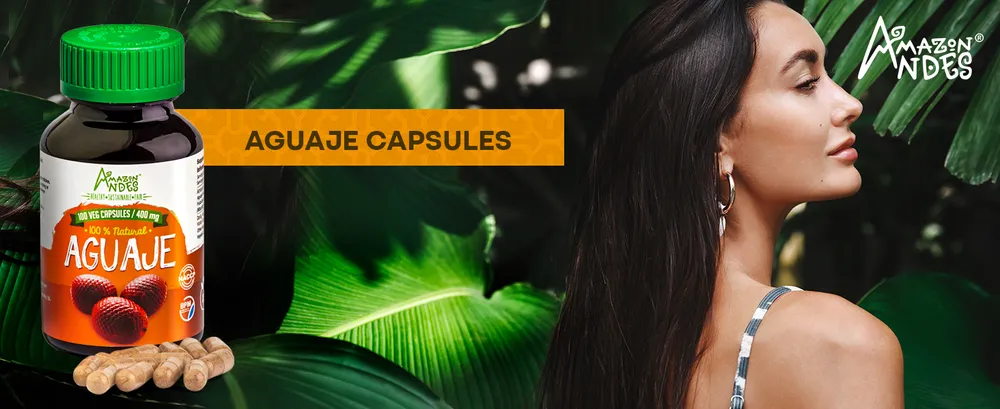 Amazon Andes Aguaje Capsules - skin & beauty support