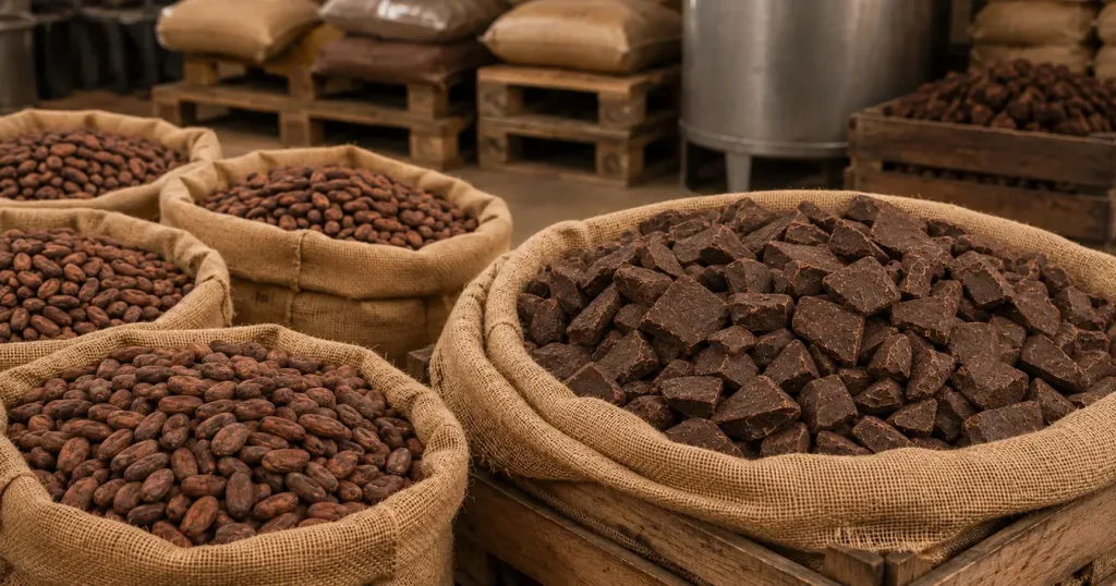 Bulk ceremonial cacao paste blocks